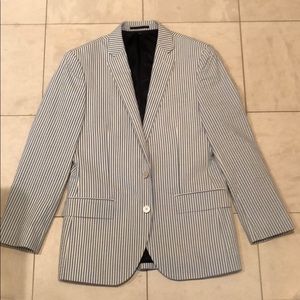 J. Crew Men’s Seersucker Sport Coat
